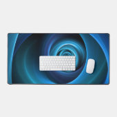 Couleurs bleu spirale 3D Art Abstrait fractal mode (Clavier et souris)