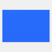 Couleurs bleues Envelopper les feuilles de papier (Devant 2)