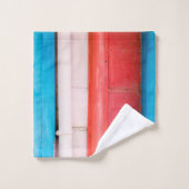 Couleurs caribéennes - abstrait (Gant de toilette)