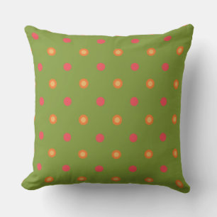 Couleurs chic Pois Coussin ou coussin