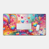 COULEURS CLAIRES ET COEURS D'AMOUR (Clavier et souris)