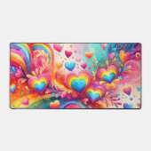COULEURS CLAIRES ET COEURS D'AMOUR (Recto)