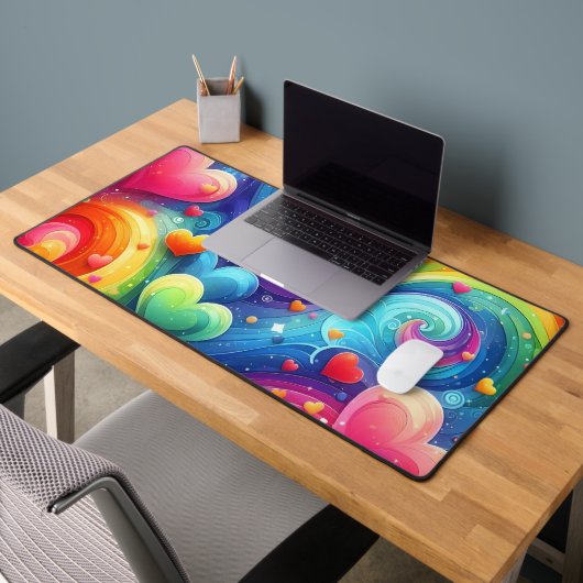 COULEURS CLAIRES ET COEURS D'AMOUR (Bureau 2)