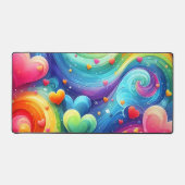 COULEURS CLAIRES ET COEURS D'AMOUR (Recto)