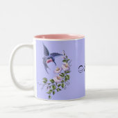 Couleurs Colibri avec la tasse des fleurs 2 (Gauche)