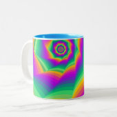 Couleurs colorées Mug (Devant gauche)