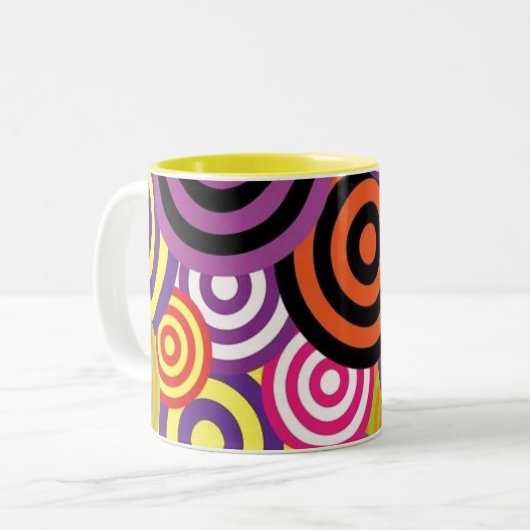 Couleurs colorées Mug (Devant gauche)