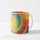 Couleurs colorées Mug (Devant droit)