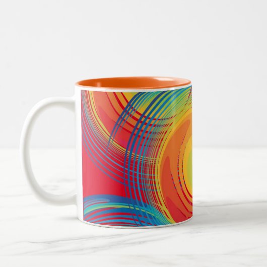 Couleurs colorées Mug (Gauche)
