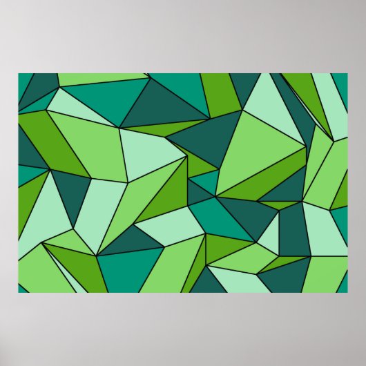 Couleurs "Crees" de vert extra grand impression (Devant)