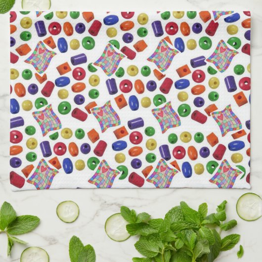 Couleurs Cuisine Serviette main (Plié)