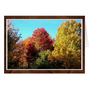 Couleurs d'automne 2 carte
