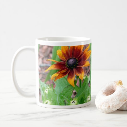 Couleurs d'automne Café Mug (Avec donut)