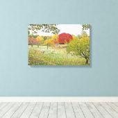 "COULEURS D'AUTOMNE DANS LE PARC" Impression sur (Insitu (Plancher de Bois))