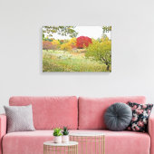"COULEURS D'AUTOMNE DANS LE PARC" Impression sur (Insitu(Salon))