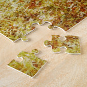 Couleurs d'automne dorées Forêt Art Puzzle (Côté)