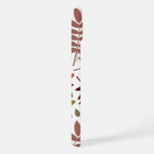 Couleurs d'automne en blanc pour les Feuilles tomb (Côté droit)