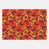 Couleurs d'automne Feuille Enveloppement de papier (Devant 2)