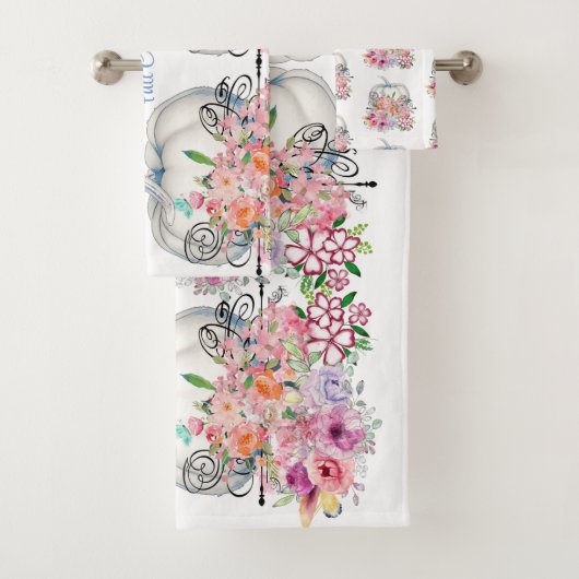 Couleurs de automne Citrouille blanc Aquarelle Flo (En situation)