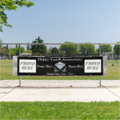 Couleurs de bannières personnalisées et 2 ans phot (En situation)