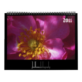 couleurs de calendrier de la nature 2011