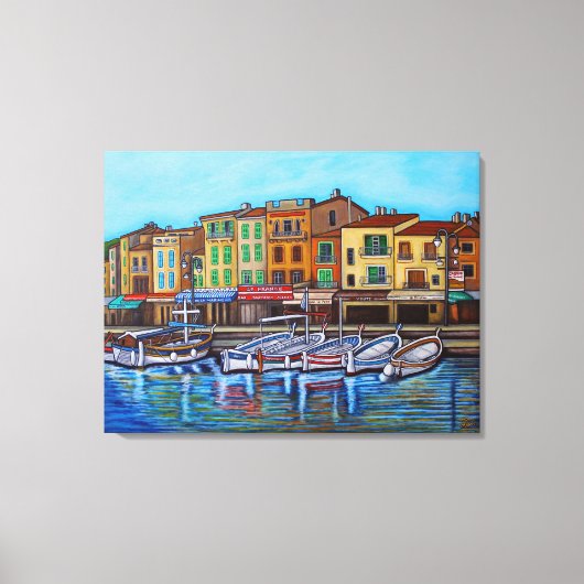 Couleurs de Cassis, 24" x 18", Impression de toile (Recto)