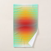 Couleurs de champ plasma de rentrée spatiale Abstr (Serviette à main)
