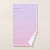 Couleurs de dégradé rose à violet (Serviette à main)