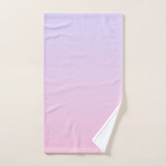 Couleurs de dégradé rose à violet (Serviette à main)