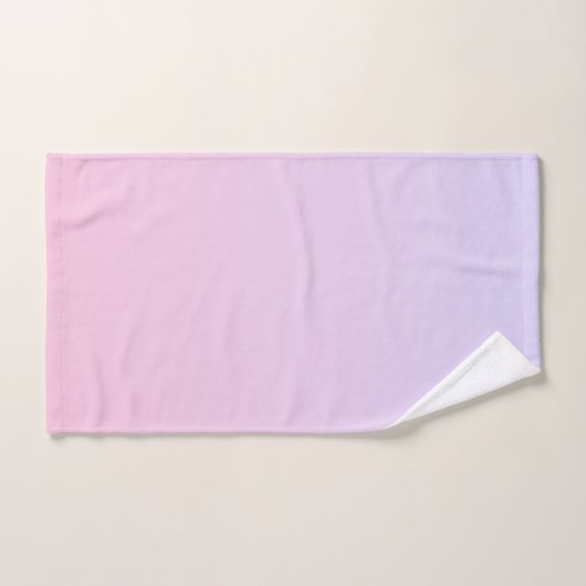Couleurs de dégradé rose à violet (Serviette à main)