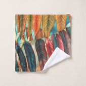 couleurs de feuilles d'automne original stylisé mo (Gant de toilette)