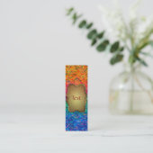 Couleurs de fluide de carte de visite de signet (Debout devant)