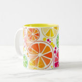 Couleurs de fruits d'été Mug (Devant gauche)