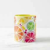 Couleurs de fruits d'été Mug (Centre)