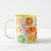 Couleurs de fruits d'été Mug (Gauche)