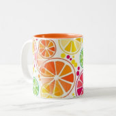 Couleurs de fruits d'été Mug (Devant gauche)