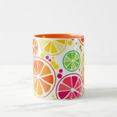 Couleurs de fruits d'été Mug (Centre)
