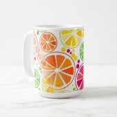 Couleurs de fruits d'été Mug (Devant gauche)
