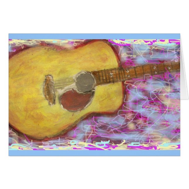 Couleurs de guitare acoustique (Devant horizontal)