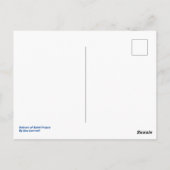 Couleurs de la carte postale de Saint-Tropez par L (Dos)