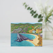 Couleurs de la carte postale Monterosso (Debout devant)