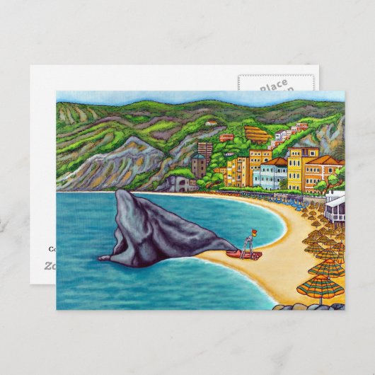 Couleurs de la carte postale Monterosso (Devant / Derrière)