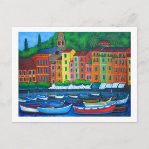 Couleurs de la carte postale Portofino