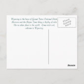 Couleurs De La Carte Postale Tetons (Dos)