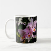 Couleurs de la Colombie Cattleya Orchid Coffee Mug (Gauche)