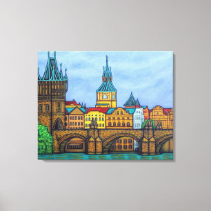Couleurs de la toile de Prague Imprimer