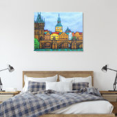 Couleurs de la toile de Prague Imprimer (Insitu(Chambre))