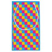 Couleurs de la transexualité à damiers sac cadeau  (Dos)