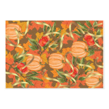 Couleurs de l'automne Emballage cadeau à thème, Ci