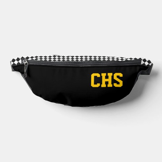 Couleurs de l'école INITIALES Checkerboard Team Fu (Poser)